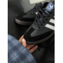 Кросівки низькі чорні Adidas Samba Black Gum