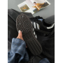 Кросівки низькі чорні Adidas Samba Black Gum