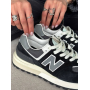 Кросівки чорно-сірі New Balance 574 Black