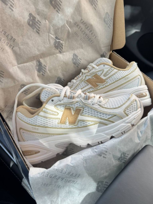 Кросівки білі New Balance NB 740 White Yellow