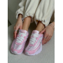 Кросівки біло-рожеві Nike Initiator Pink
