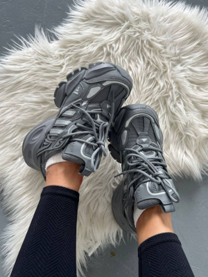 Кросівки сірі Adidas Vento XLG Deluxe Grey