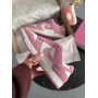Кросівки рожево-білі Nike SB Dunk Low White Pink