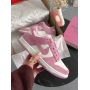 Кросівки рожево-білі Nike SB Dunk Low White Pink