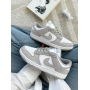 Кросівки білі з сірим Nike Dunk Low Grey