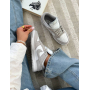 Кросівки білі з сірим Nike Dunk Low Grey