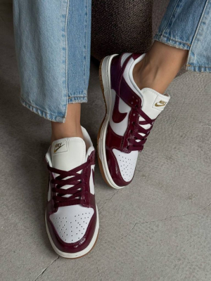 Кросівки Nike Dunk SB Dunk Burgundy Croc