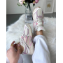 Кросівки біло-лілові Nike V5 RNR Beige Pink