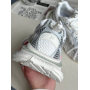 Кросівки срібні Balenciaga 3XL Silver White