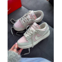 Кросівки рожево-сірі Nike Dunk Low Pink Grey