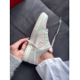 Кросівки рожево-сірі Nike Dunk Low Pink Grey