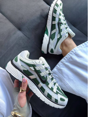 Кросівки Nike P-6000 White Green Black