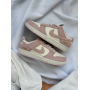 Кросівки Nike Dunk Low Pink Metallic Gold 