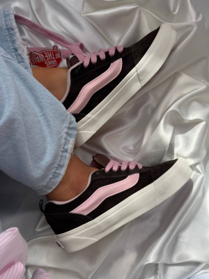 Кеди Vans KNU Skool Brown White