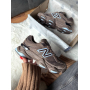 Кросівки коричневі з блакитним New Balance 9060 Brown Ice