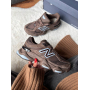 Кросівки коричневі з блакитним New Balance 9060 Brown Ice