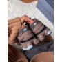 Кросівки коричневі з блакитним New Balance 9060 Brown Ice