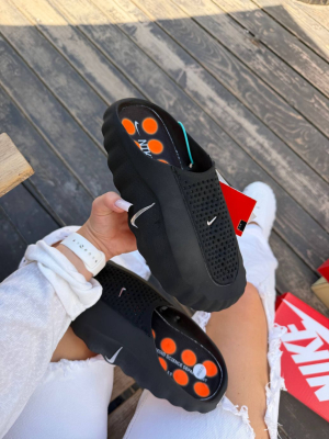 Шльопанці чорні резинові Nike Mind Slide Black