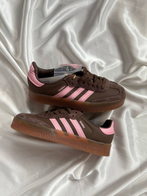 Кросівки Adidas Samba XLG Platform Brown Pink