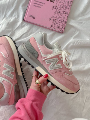 Кросівки рожеві New Balance 574 Pink