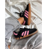 Кеди Adidas Samba Messi Black Pink