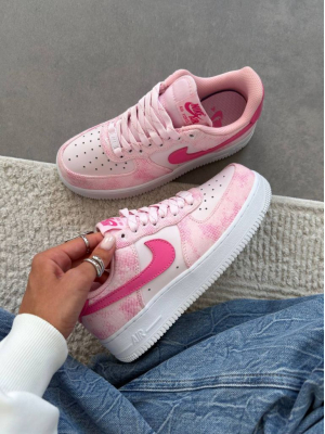 Кросівки Nike Air Force 1 Low Pink Denim