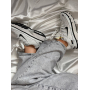 Кросівки вологостійкі Nike P-6000 White Black CorDura