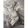 Кросівки вологостійкі Nike P-6000 White Black CorDura