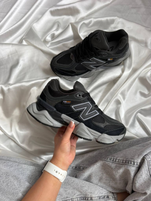 Кросівки вологостійкі New Balance 9060 Black CorDura