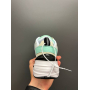 Кросівки білі з сірими та м'ятними вставками Nike M2K Tekno