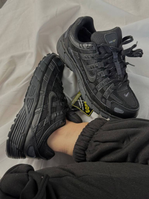 Кросівки чорні термо Nike P-6000 Gore-Tex Black