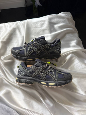 Кросівки термо Asics Gel Kahana 8 Grey Black Green Gore-Tex