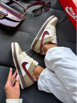 Кросівки Nike Dunk Low Khaki Leopard