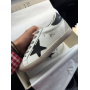 Кеди з вінтажним ефектом Golden Goose White Black Star
