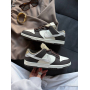 Кросівки шоколадно-бежеві Nike Dunk Low Light Orewood Brown