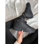 Кросівки зимові на хутрі Nike Air Force Black