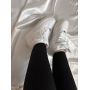 Кросівки зимові на хутрі білі Nike Air Force White
