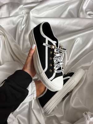 Кросівки чорні Dior Low-Top Black