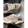 Кросівки кремові New Balance 9060 Linen Burgundy