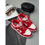 Кросівки червоно-білі Nike SB Dunk Light Crimson