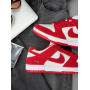 Кросівки червоно-білі Nike SB Dunk Light Crimson