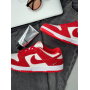 Кросівки червоно-білі Nike SB Dunk Light Crimson