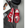 Кросівки червоно-білі Nike SB Dunk Light Crimson