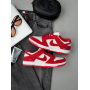 Кросівки червоно-білі Nike SB Dunk Light Crimson