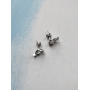 Срібні сережки гвоздики Рибки Срібні сережки гвоздики Рибки