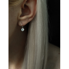 925 sterling silver stone earrings