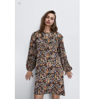 Сукня у квітковий принт Zara Іспанія