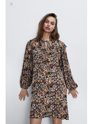 Сукня у квітковий принт Zara Іспанія