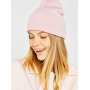 Ніжно-рожева шапка біні