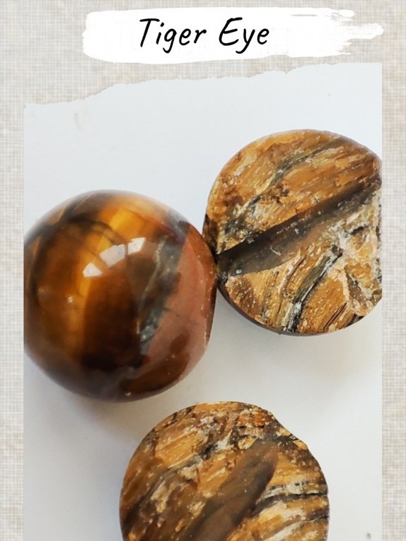 Тигрове Око браслет 12 мм